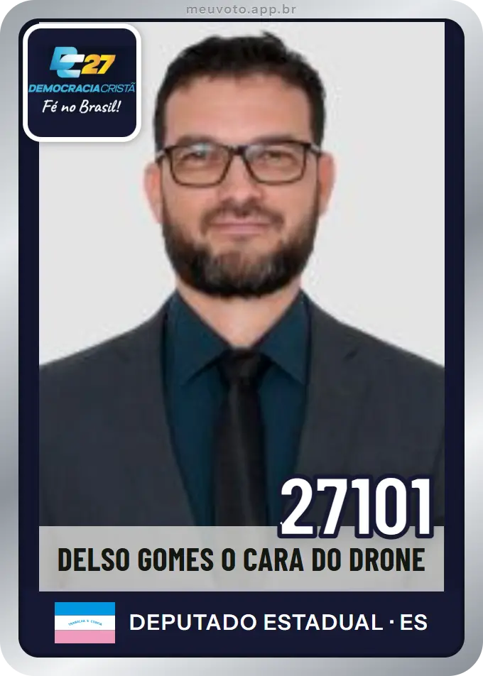 Carta de Delso Gomes O Cara do Drone, número 27101, DC