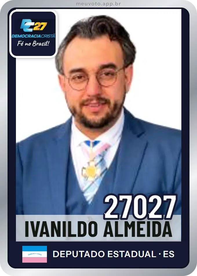 Carta de Ivanildo Almeida, número 27027, DC