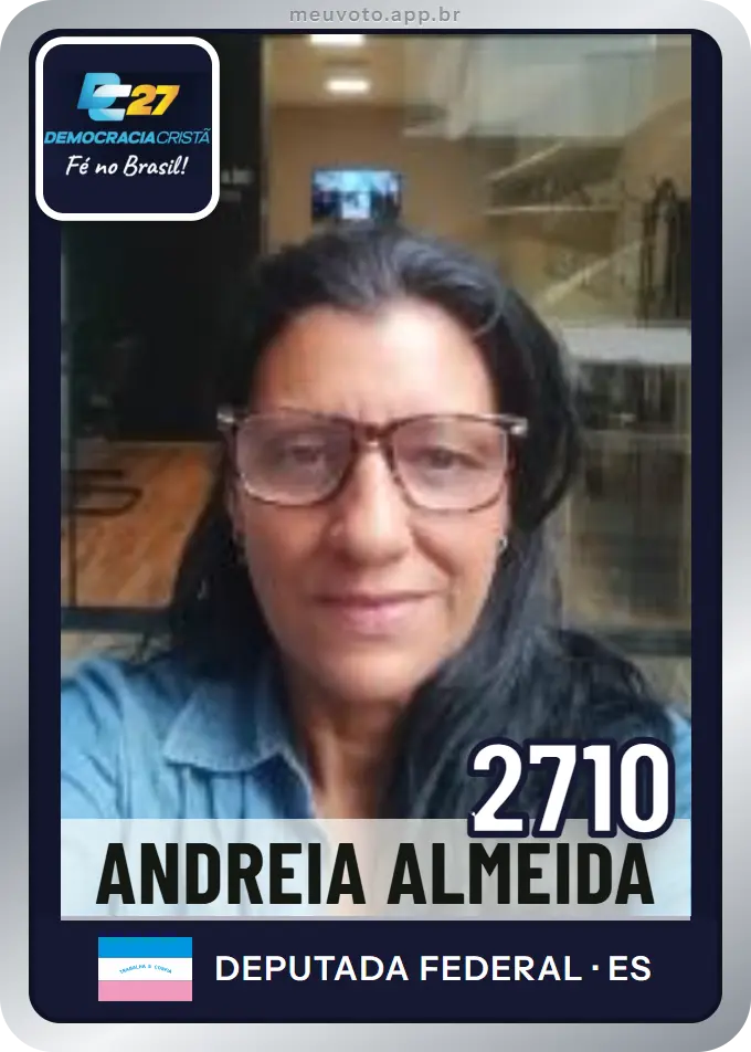 Carta de Andreia Almeida, número 2710, DC