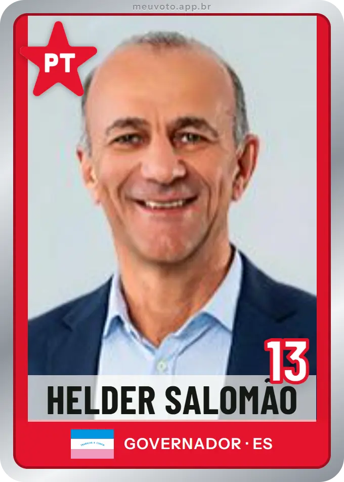 Carta de Helder Salomão, número 13, PT