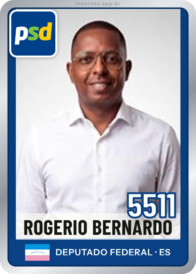 Carta de Rogerio Bernardo, número 5511, PSD