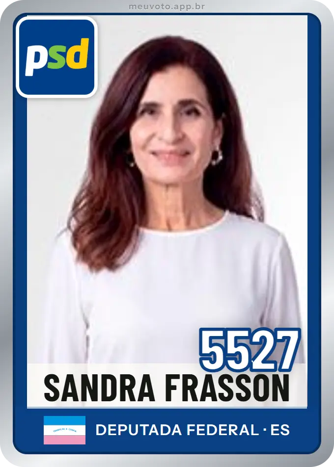 Carta de Sandra Frasson, número 5527, PSD
