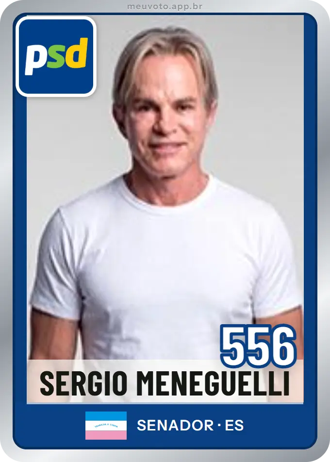 Carta de Sergio Meneguelli, número 556, PSD