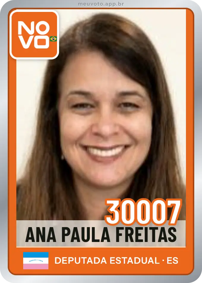 Carta de Ana Paula Freitas, número 30007, Novo