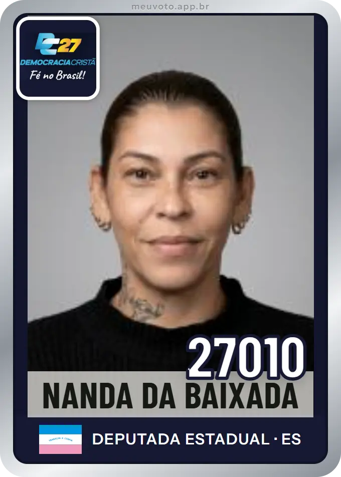 Carta de Nanda da Baixada, número 27010, DC