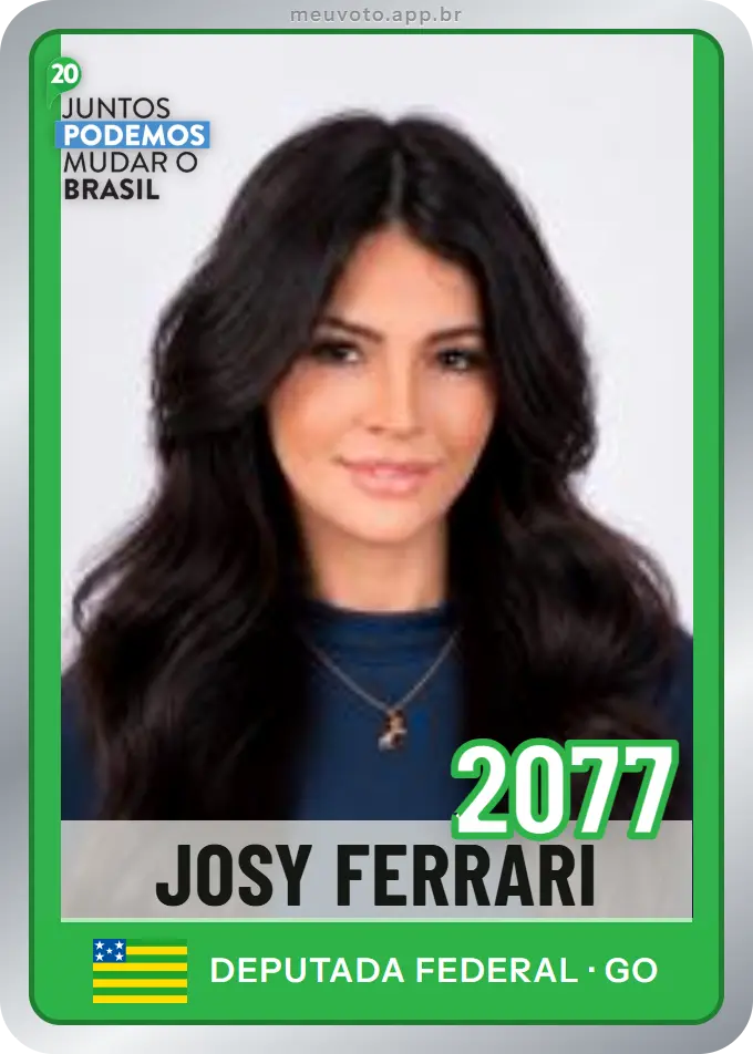 Carta de Josy Ferrari, número 2077, Podemos