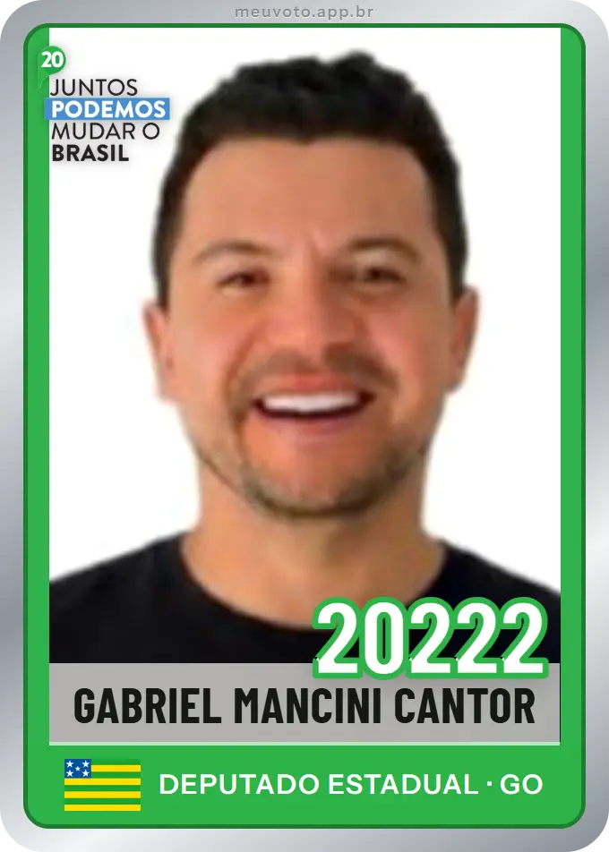 Carta de Gabriel Mancini Cantor, número 20222, Podemos