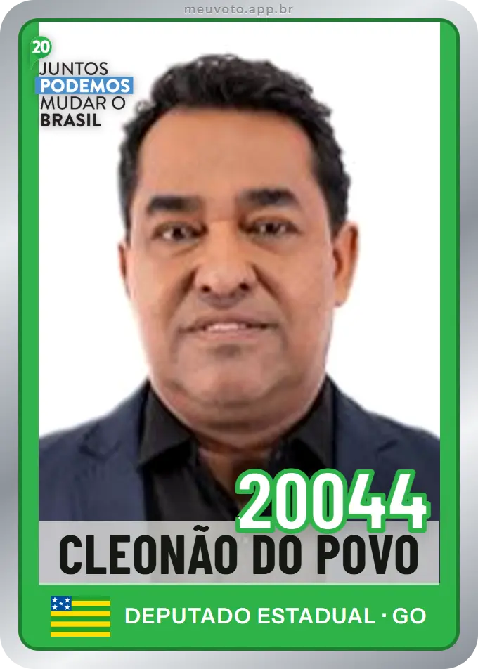 Carta de Cleonão do Povo, número 20044, Podemos