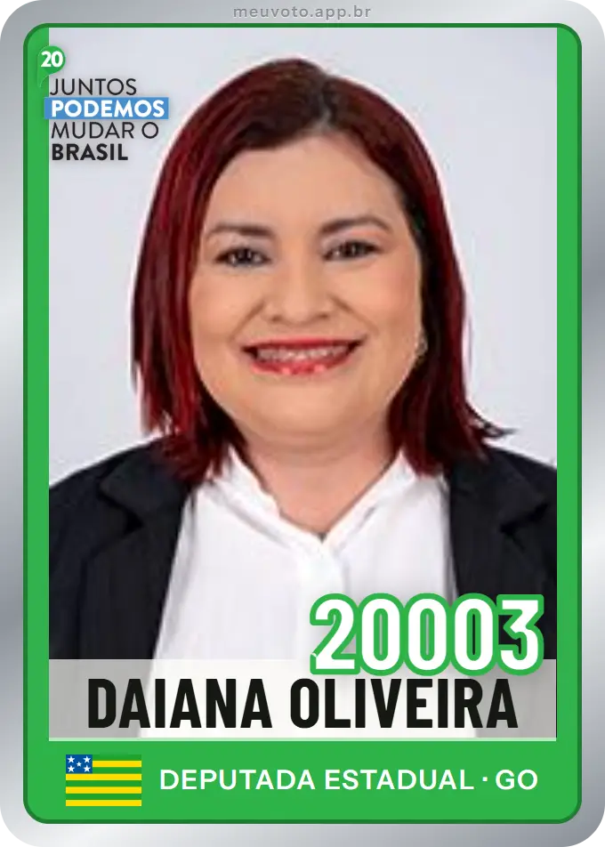 Carta de Daiana Oliveira, número 20003, Podemos