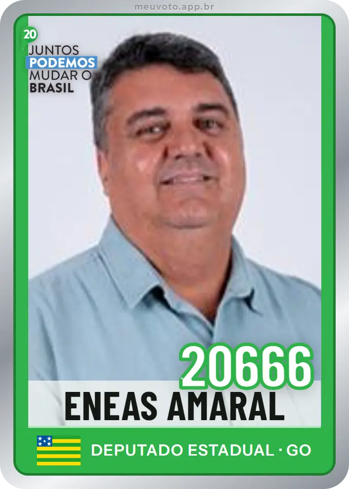 Carta de Eneas Amaral, número 20666, Podemos