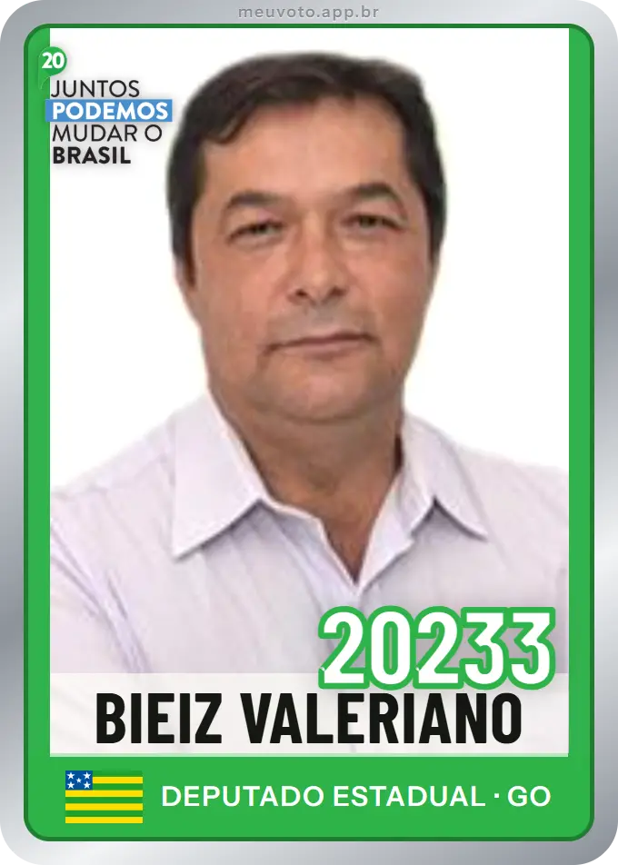 Carta de Bieiz Valeriano, número 20233, Podemos