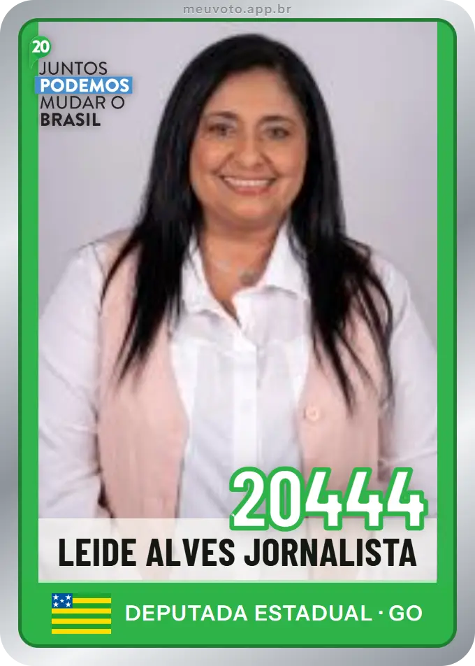 Carta de Leide Alves Jornalista, número 20444, Podemos