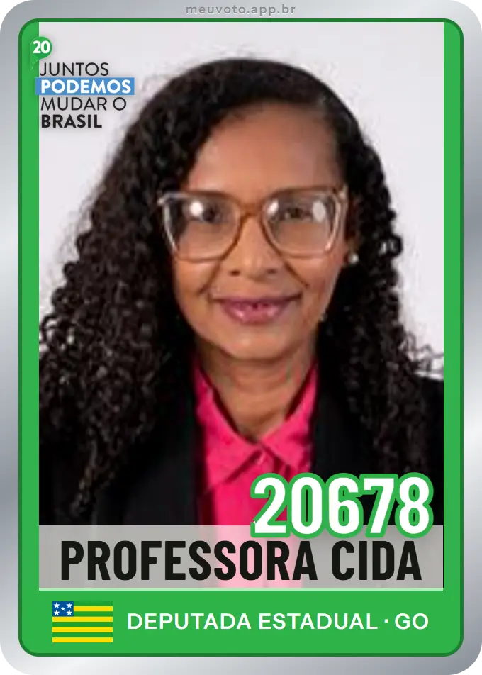 Carta de Professora Cida, número 20678, Podemos