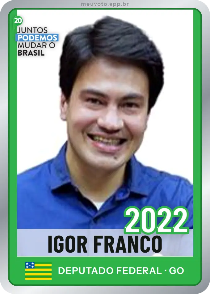 Carta de Igor Franco, número 2022, Podemos