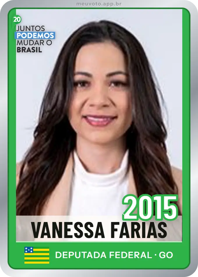 Carta de Vanessa Farias, número 2015, Podemos
