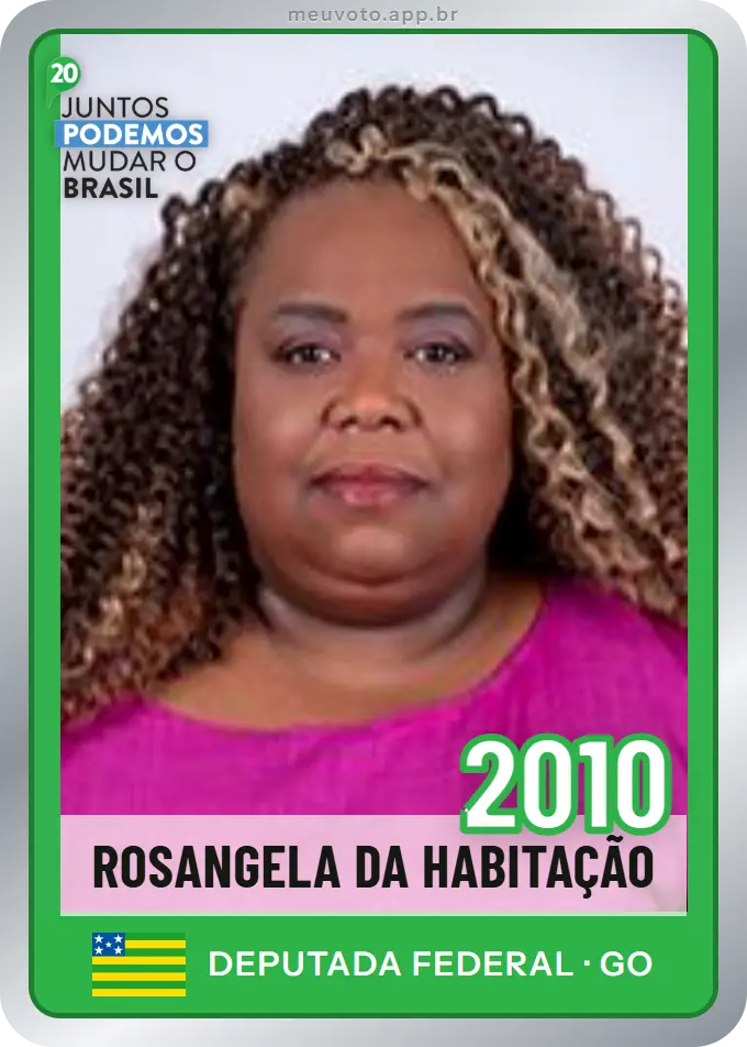 Carta de Rosangela da Habitação, número 2010, Podemos