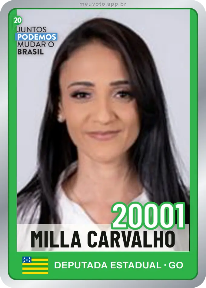 Carta de Milla Carvalho, número 20001, Podemos