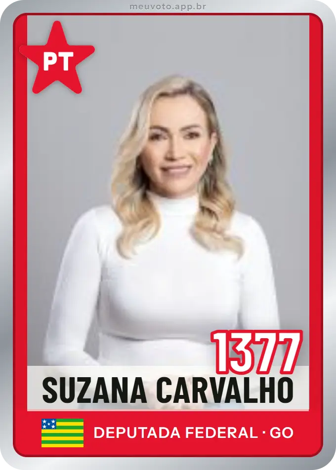 Carta de Suzana Carvalho, número 1377, PT