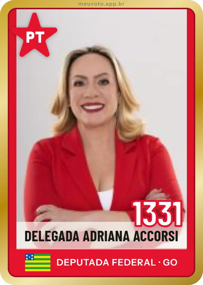 Carta de Delegada Adriana Accorsi, número 1331, PT