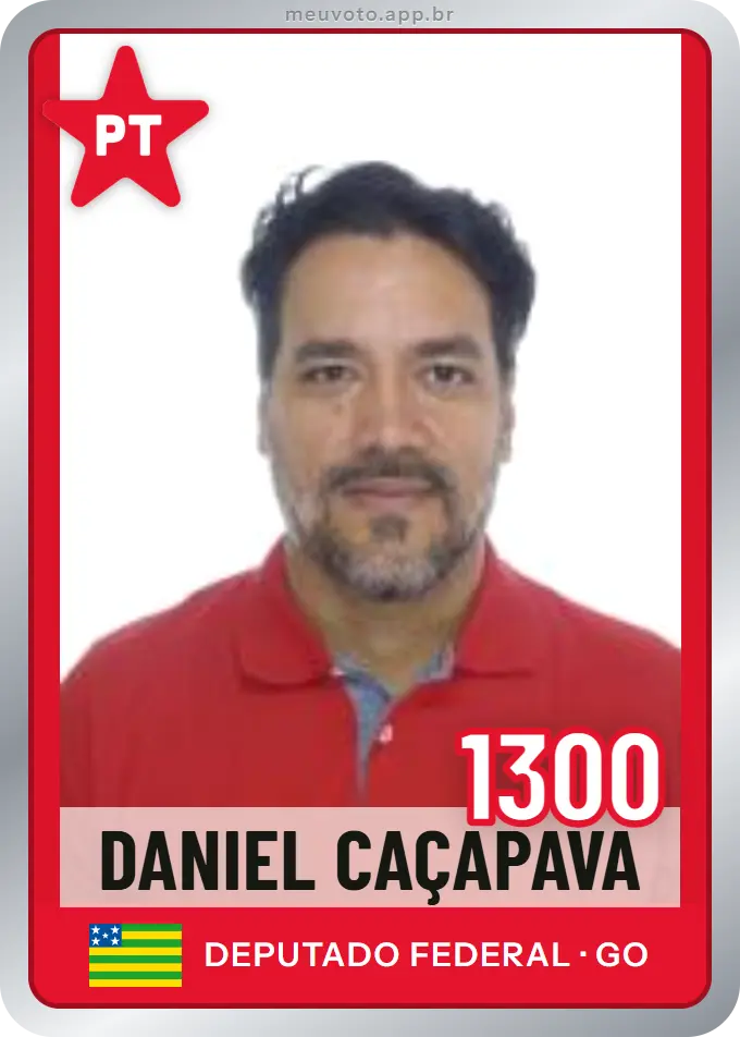 Carta de Daniel Caçapava, número 1300, PT