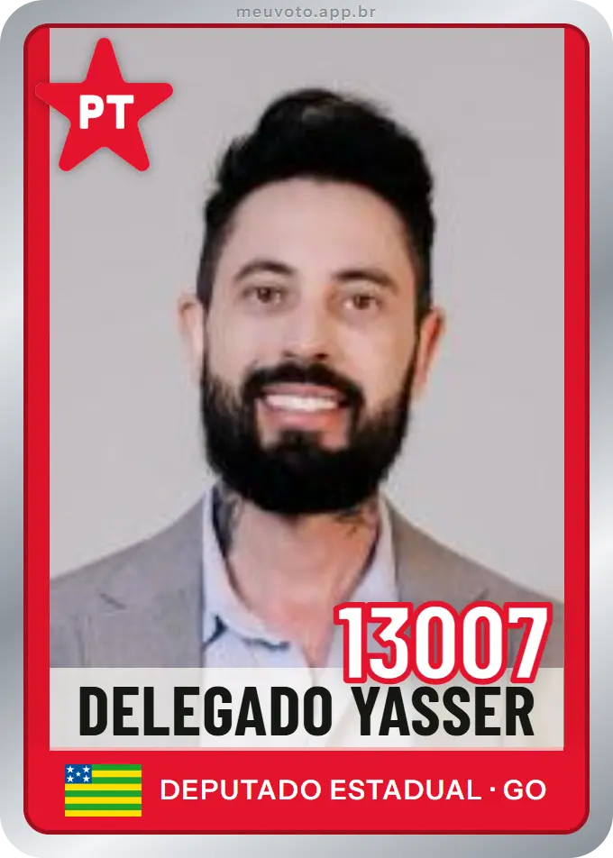 Carta de Delegado Yasser, número 13007, PT