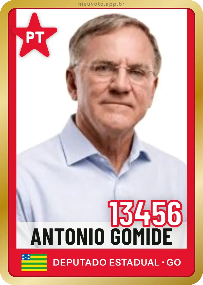 Carta de Antonio Gomide, número 13456, PT