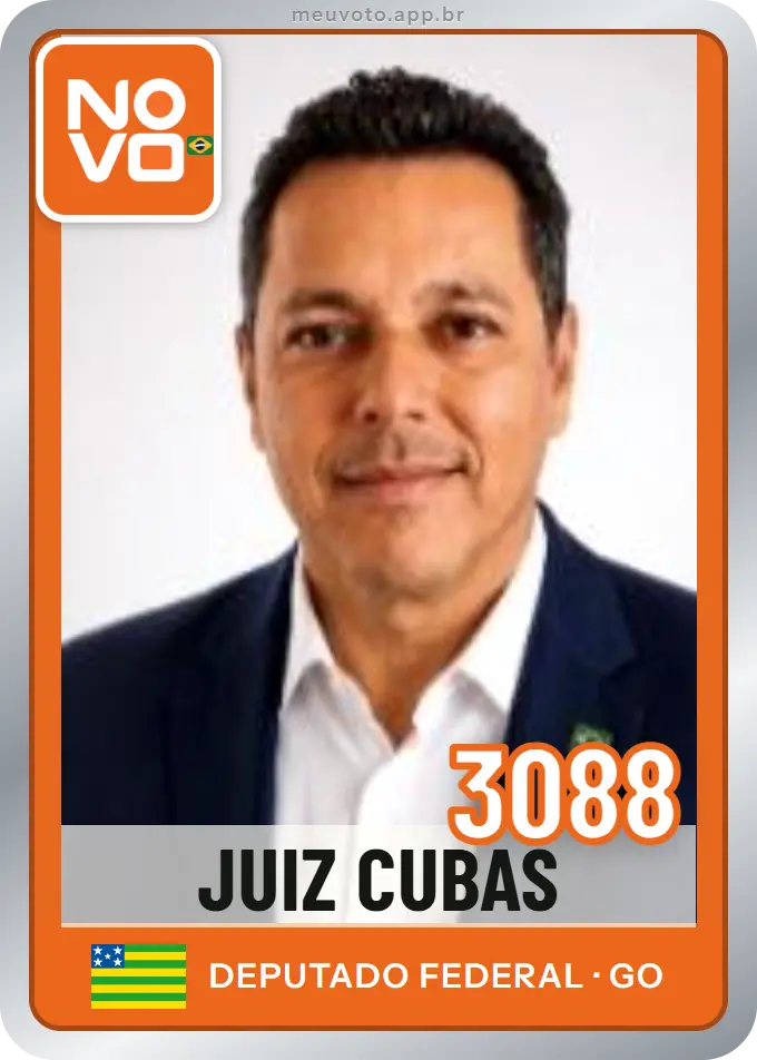 Carta de Juiz Cubas, número 3088, Novo