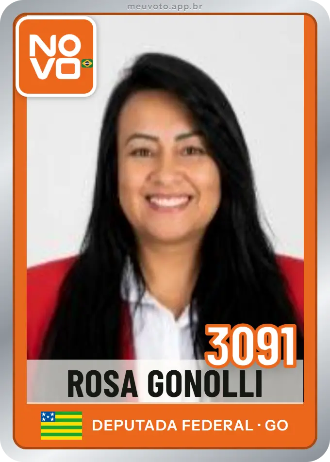 Carta de Rosa Gonolli, número 3091, Novo
