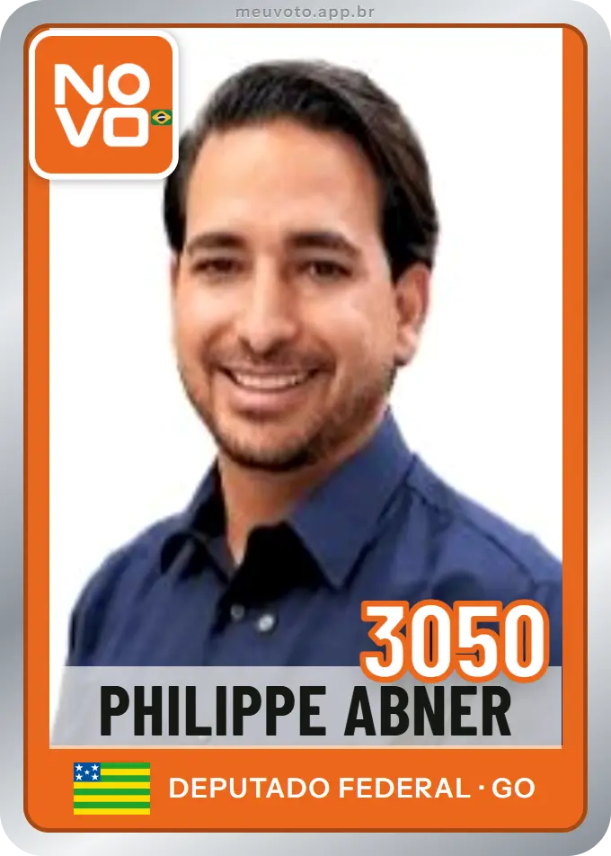 Carta de Philippe Abner, número 3050, Novo