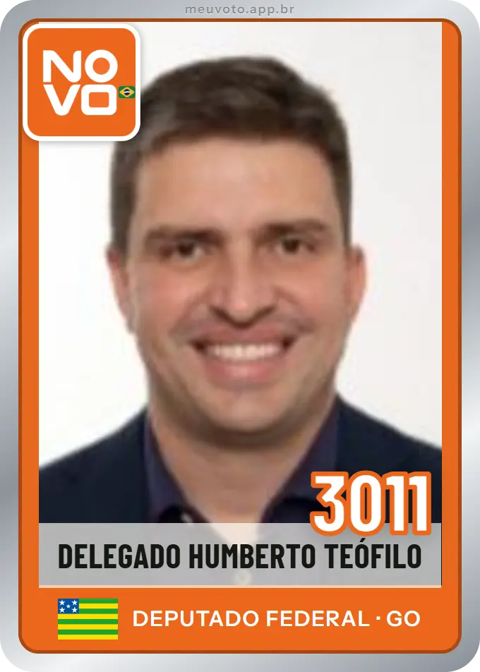 Carta de Delegado Humberto Teófilo, número 3011, Novo