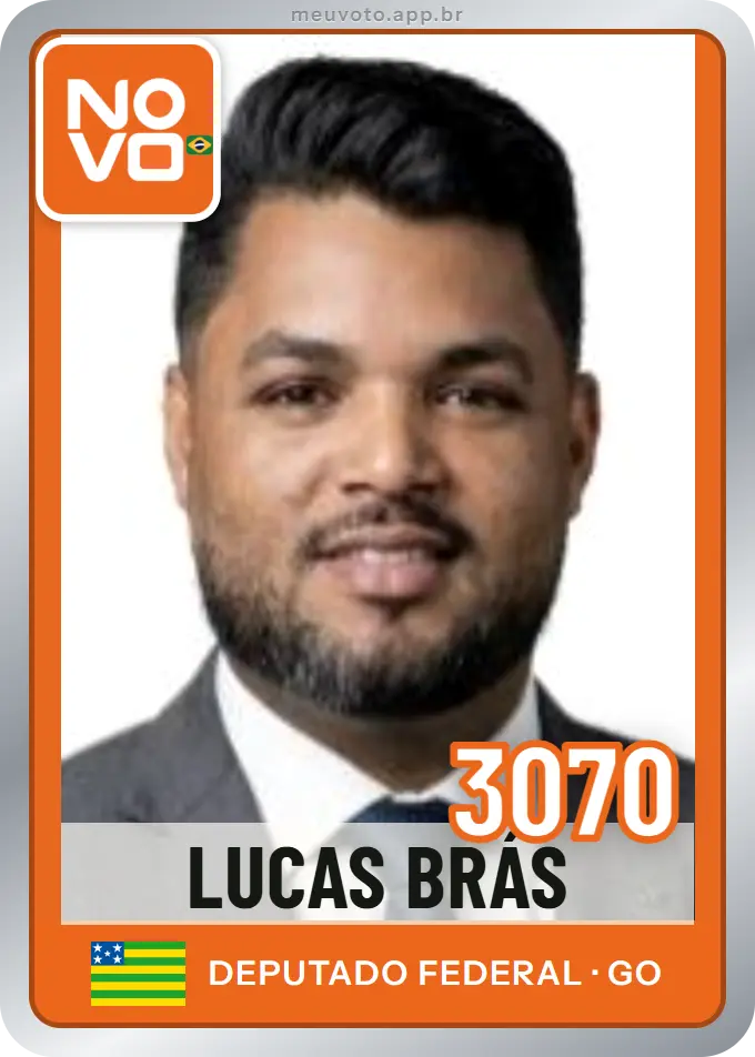 Carta de Lucas Brás, número 3070, Novo