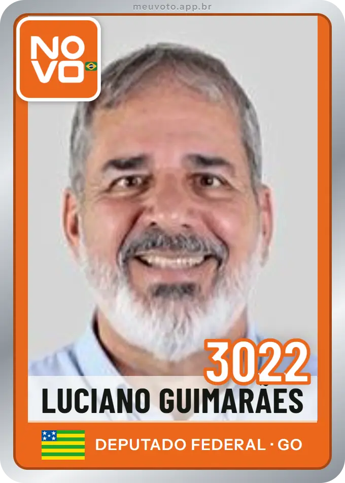 Carta de Luciano Guimarães, número 3022, Novo