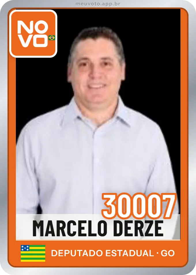 Carta de Marcelo Derze, número 30007, Novo