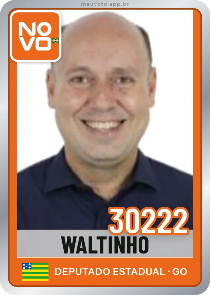 Carta de Waltinho, número 30222, Novo