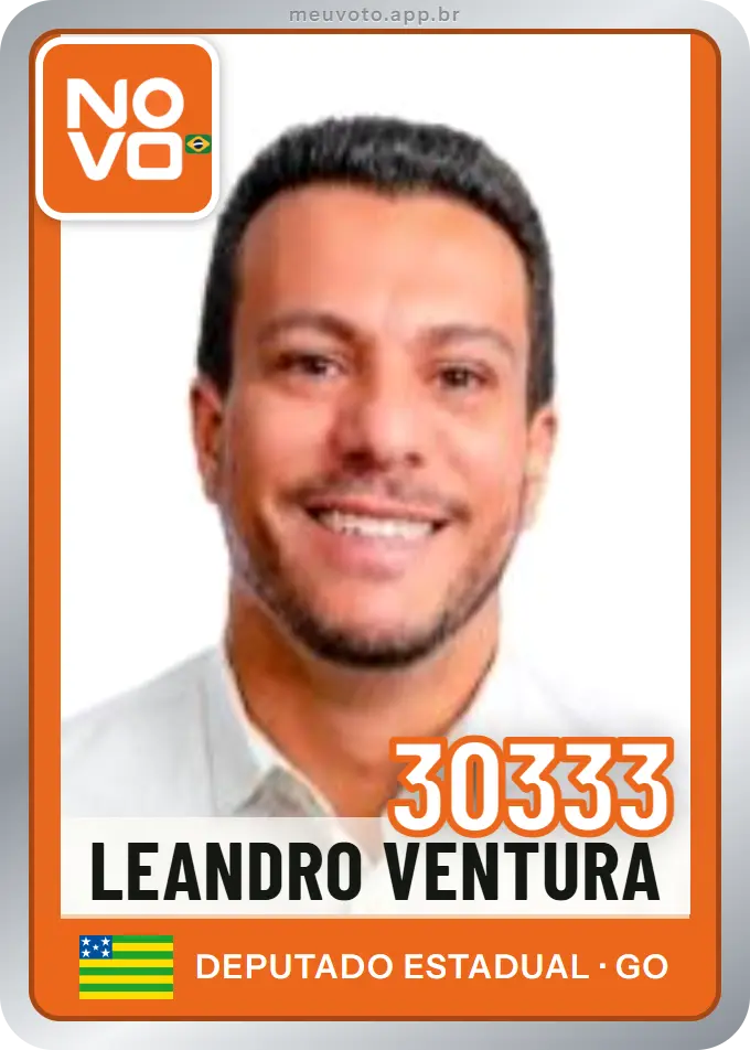 Carta de Leandro Ventura, número 30333, Novo