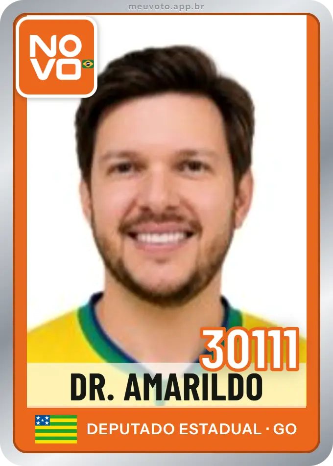 Carta de Dr. Amarildo, número 30111, Novo
