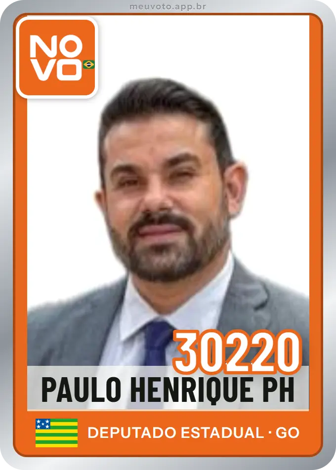 Carta de Paulo Henrique Ph, número 30220, Novo