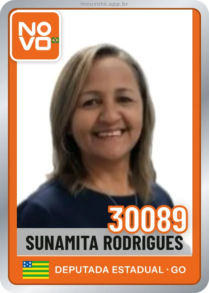 Carta de Sunamita Rodrigues, número 30089, Novo