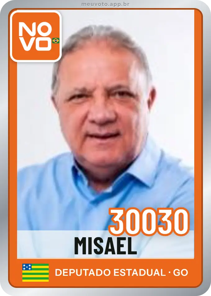 Carta de Misael, número 30030, Novo