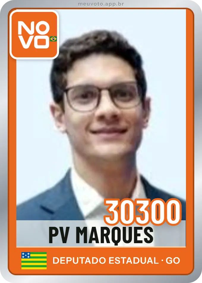 Carta de Pv Marques, número 30300, Novo
