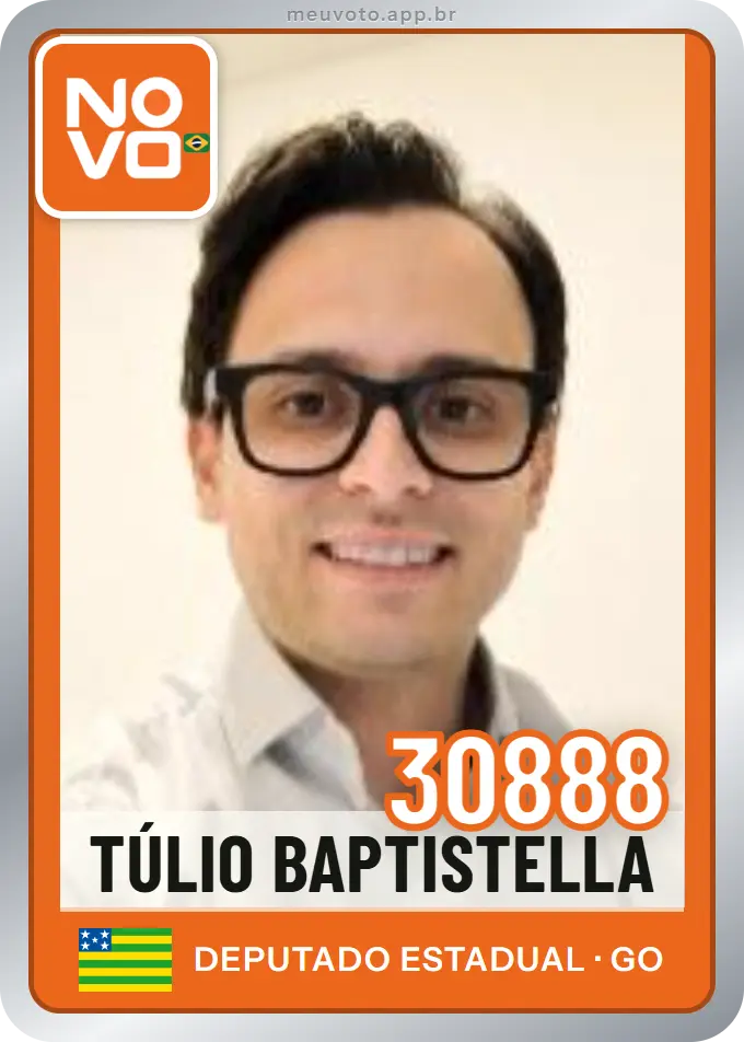 Carta de Túlio Baptistella, número 30888, Novo