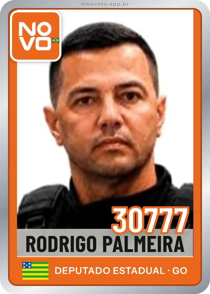 Carta de Rodrigo Palmeira, número 30777, Novo