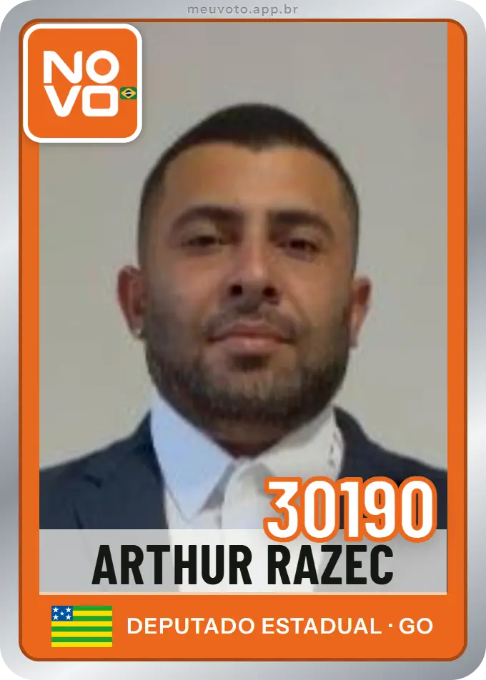 Carta de Arthur Razec, número 30190, Novo