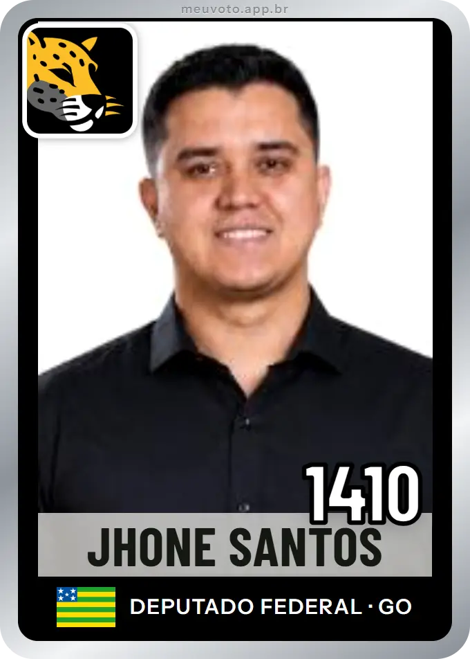 Carta de Jhone Santos, número 1410, Missão