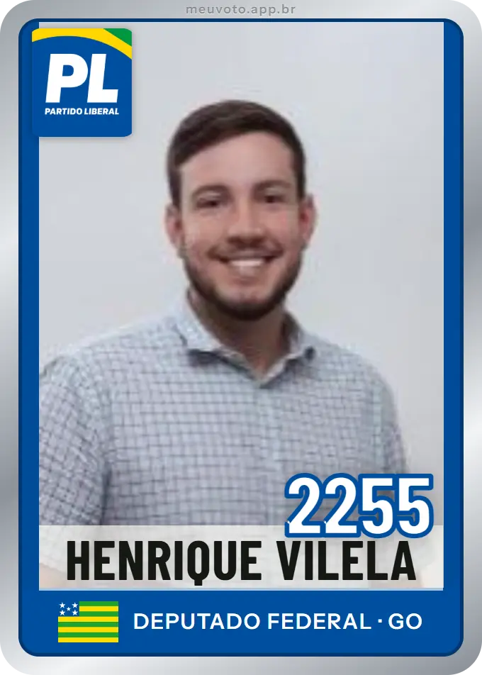 Carta de Henrique Vilela, número 2255, PL