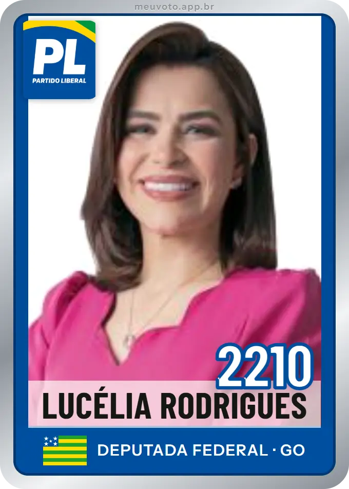 Carta de Lucélia Rodrigues, número 2210, PL