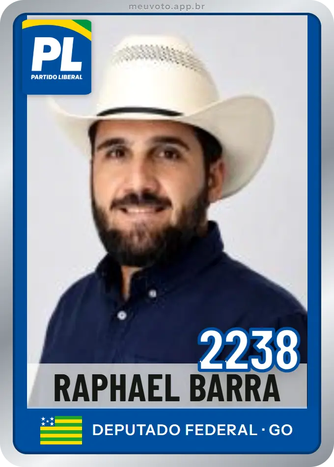 Carta de Raphael Barra, número 2238, PL