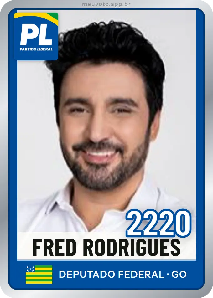 Carta de Fred Rodrigues, número 2220, PL