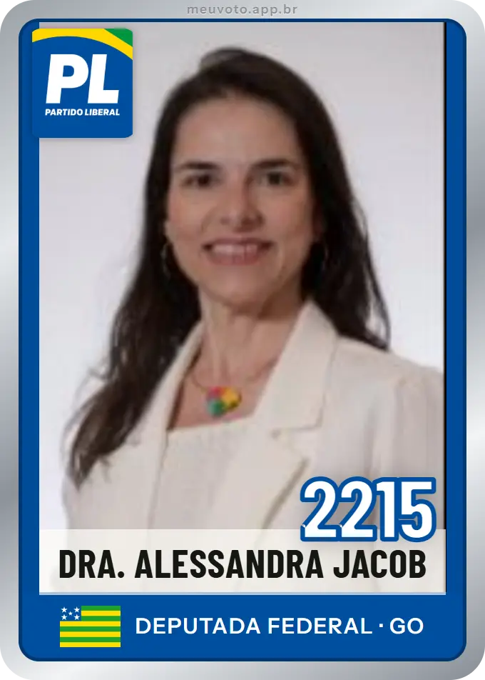 Carta de Dra. Alessandra Jacob, número 2215, PL