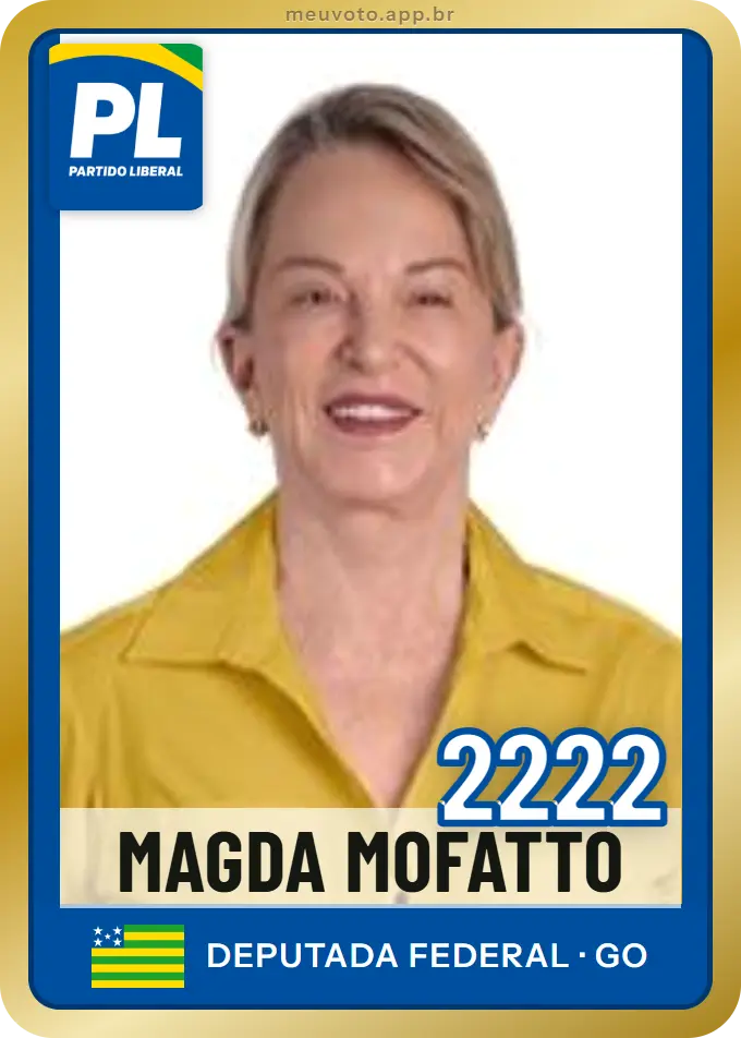 Carta de Magda Mofatto, número 2222, PL